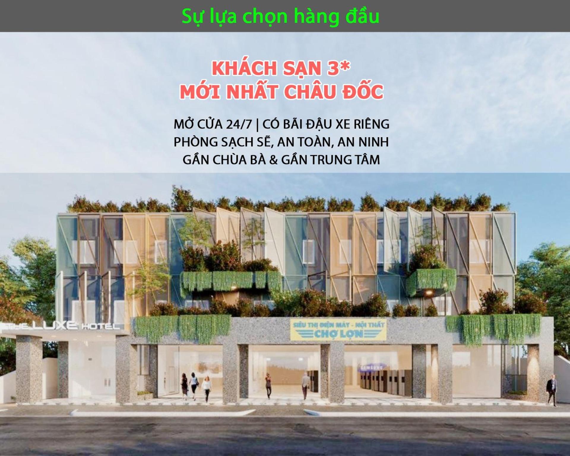 The Luxe Hotel Chau Doc Eksteriør bilde